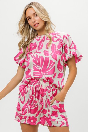 Blooming Meadow Short Set