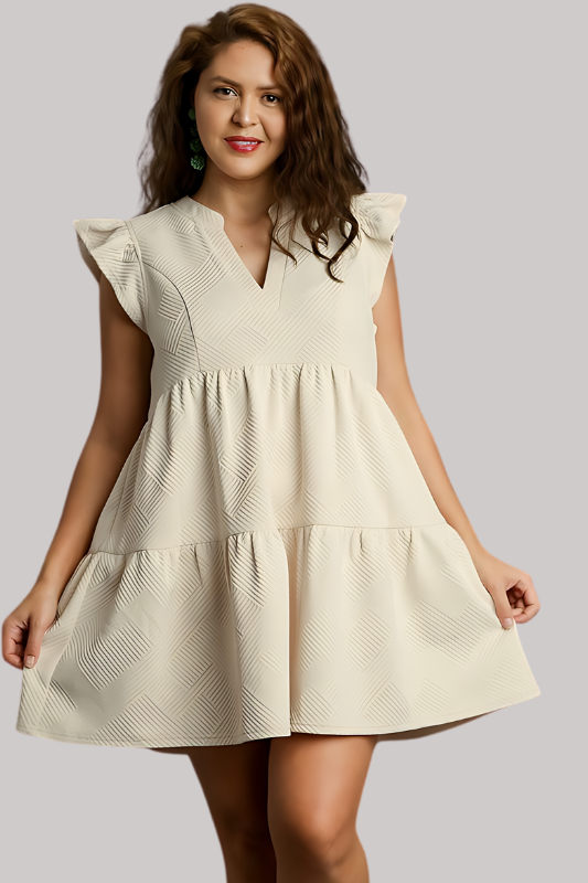 Bloom Jacquard Mini Dress