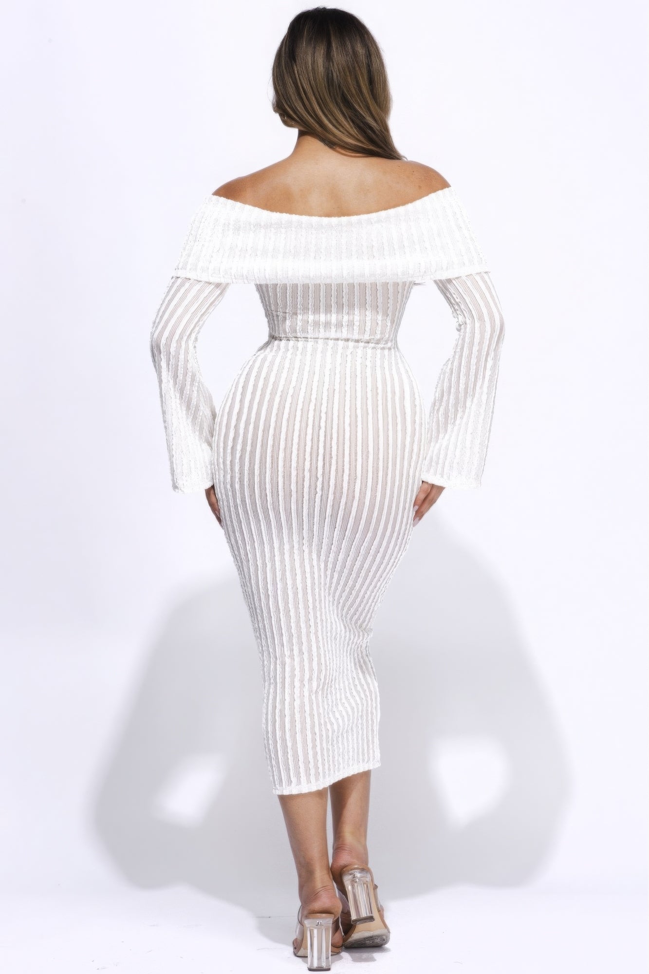 Flounce & Flair Midi Dress