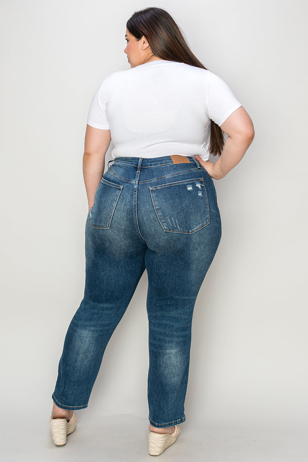 Judy Blue Tummy Control High Waist Slim Jeans